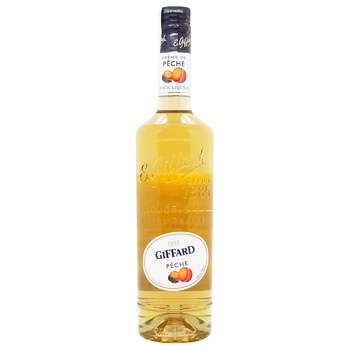 Лікер Giffard Creme de Peche 16% 0,7л