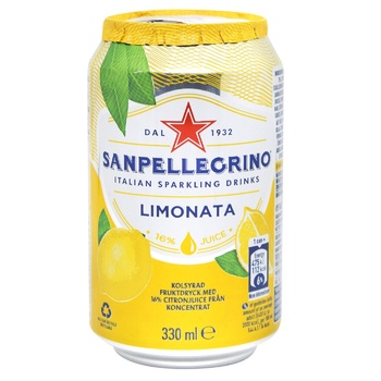 Напиток газированный Sanpellegrino Limonata 0,33л - купить, цены на NOVUS - фото 2