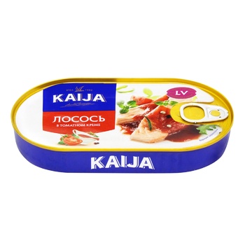 Лосось Kaija филе в томатном креме 170г