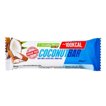 Батончик Healthy Meal Coconut Bar 40г