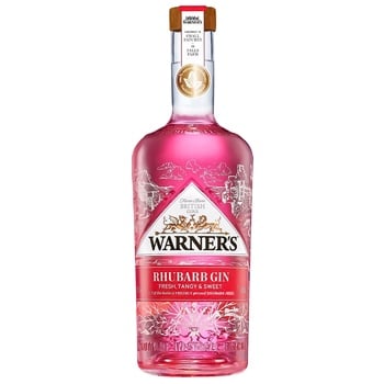 Джин Warner's Rhubarb 40% 0,7л - купить, цены на WINETIME - фото 1