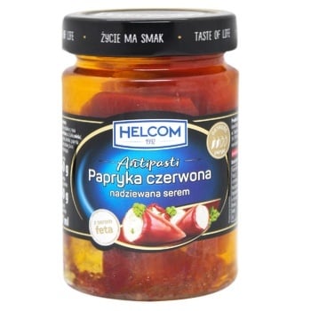 Helcom Red Pepper Stuffed with Feta 260g - buy, prices for COSMOS - photo 1