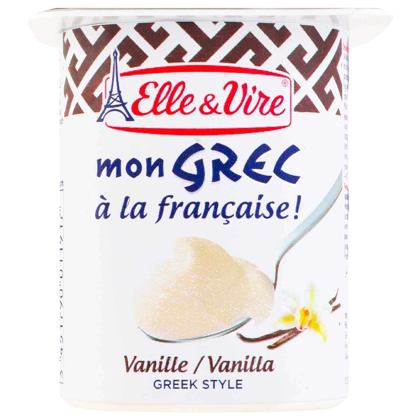 

Десерт Elle&Vire Mon Grec ваниль 8,4% 125г