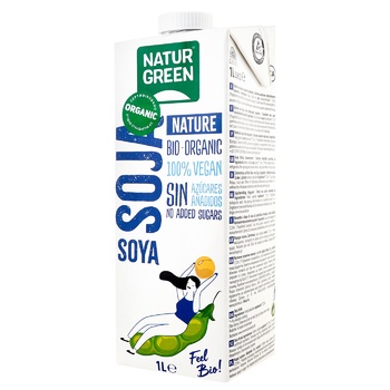 NaturGreen Organic Soya Drink 1l - buy, prices for Auchan - photo 2