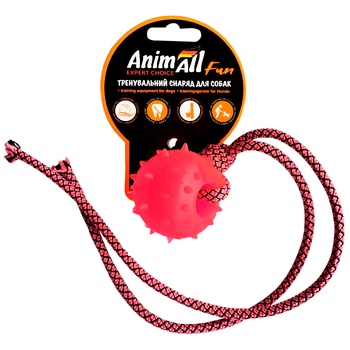 AnimAll Fun Coral Ball with Rope Toy 4cm - buy, prices for Auchan - photo 1