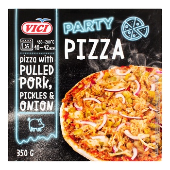 Vici Pizza Party Pizza with Pork 350g - buy, prices for COSMOS - photo 3