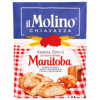 Борошно Il Molino Manitoba 1кг - купити, ціни на КОСМОС - фото 1