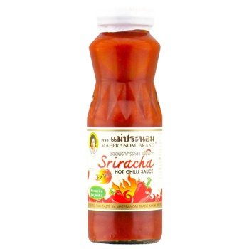 Соус Mae Pranom Sriracha Hot Chilli 200мл - купить, цены на ULTRAMARKET - фото 1