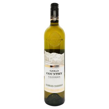 Gold Country Colombard Chardonnay white dry wine 12% 0.75l - buy, prices for - photo 1