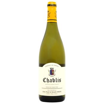 Jean-Paul & Benoit Droin Chablis Dry White Wine 12.5% 0.75l