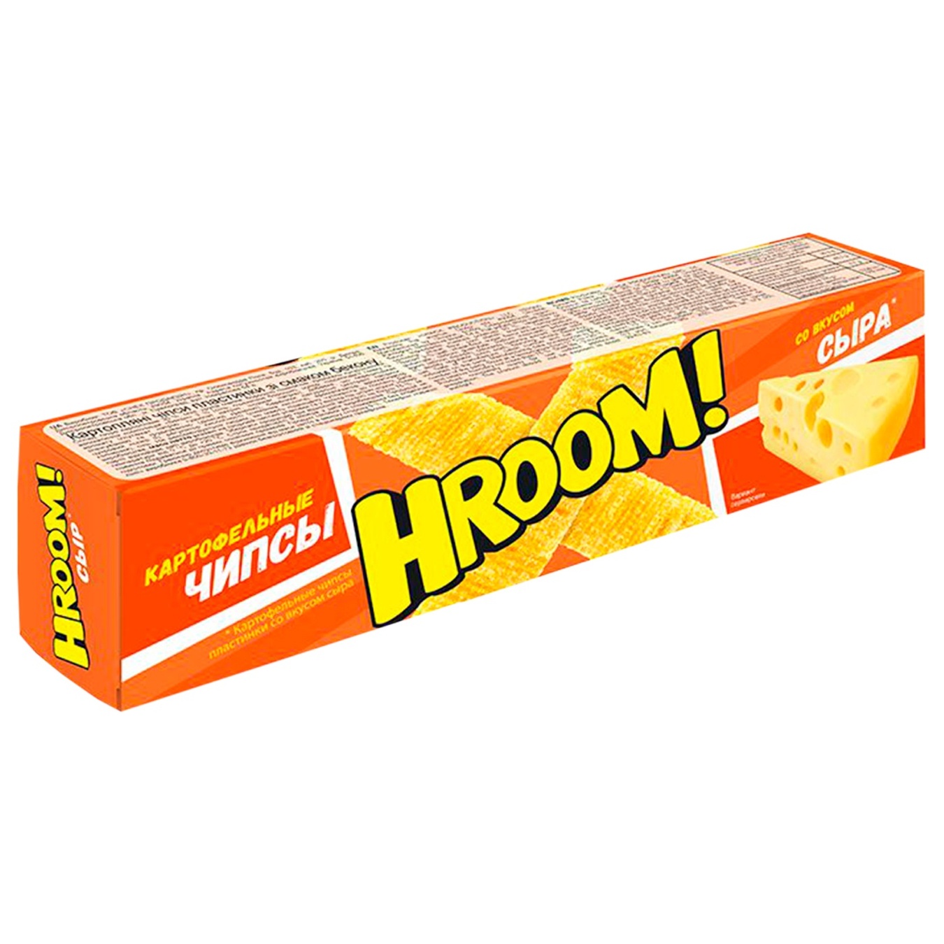

Чипсы Hroom со вкусом сыра 50г