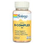 Solaray Methyl B-Complex 50 Vitamin В 60 capsules