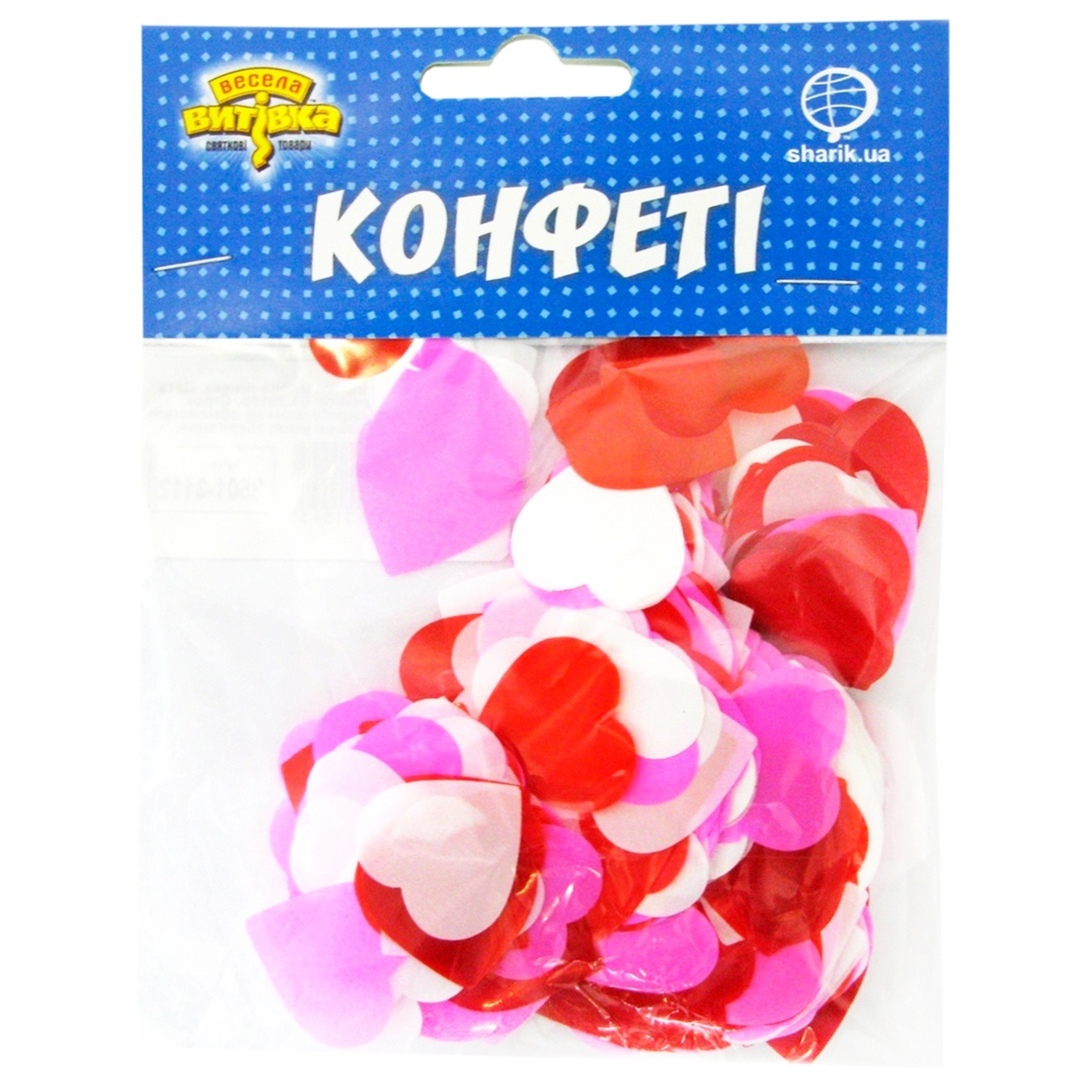 

Конфеті Веселая затея фигурные в ассортименте 20г