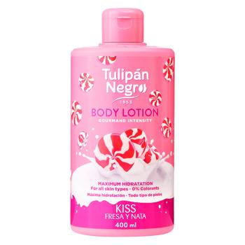 lotion tulipan negro strawberries with cream 400ml Spain