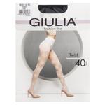 Колготы женские Giulia Twist 40 Den р.2 Nero