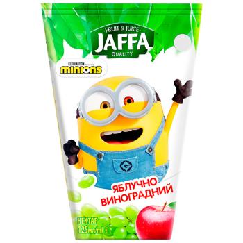 Нектар Jaffa Фиксики Виноградно-яблочный 125мл - купить, цены на ULTRAMARKET - фото 1