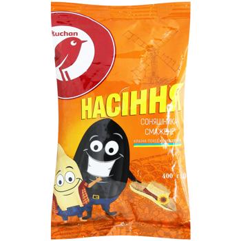 Auchan Roasted Sunflower Seeds 400g - buy, prices for Auchan - photo 1