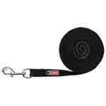 Trixie Tracking Lead Cotton Leash M–L 5m Black