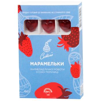 Fruit jellies Setno strawberry 60g - buy, prices for WINETIME - photo 1