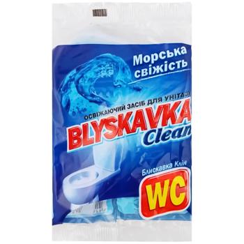 toilet block blyskavka fresh sea sea freshness 37g Ukraine