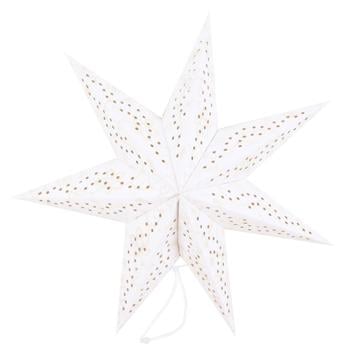 Tarrington House White Paper Star with 10LED 44cm - buy, prices for METRO - photo 1