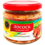 Лосось рубаний Rubanenko норвезький у власному соку 250г