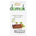 Шоколад молочный Damak с фисташками 70г