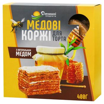 Domashi Produkty Honey Cakes Cake Layers 400g - buy, prices for Epicentr FOOD - photo 3