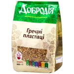Хлопья гречневые Добродія 400г