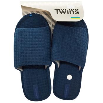 Twins 13829 HS-VL Terry Blue Men's Slippers s.40/41