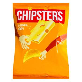 Чипсы Chipster`s картофельные со вкусом сыра 120г