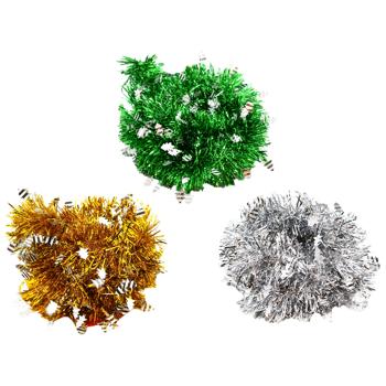 Прикраса дощик новорічний в асортименті LD25-027 - купити, ціни на ULTRAMARKET - фото 1