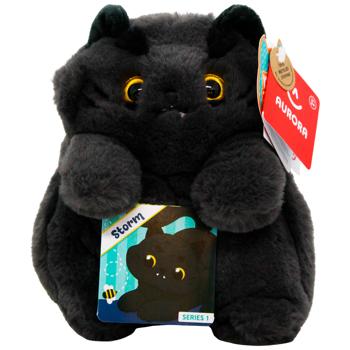 Игрушка мягкая Aurora Кот Шторм дымчато-серый 20см - купить, цены на За Раз - фото 2