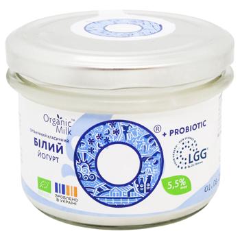 Organic Milk Thermostatic Yogurt 5.5% 200g