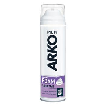 Arko Sensitive Shaving Foam 200ml - buy, prices for Tavria V - photo 1