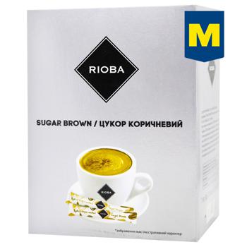Сахар Rioba коричневый в стиках 5г х 200шт - купить, цены на  - фото 1
