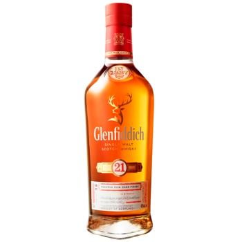 Віскі Glenfiddich 21 рік 42% 0,7л