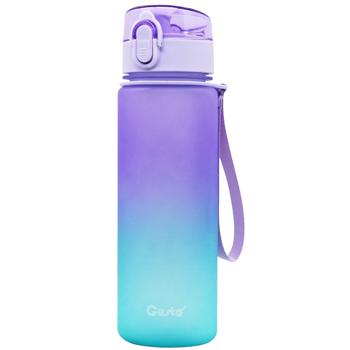 Gusto Lilac Turquoise Water Bottle 450ml