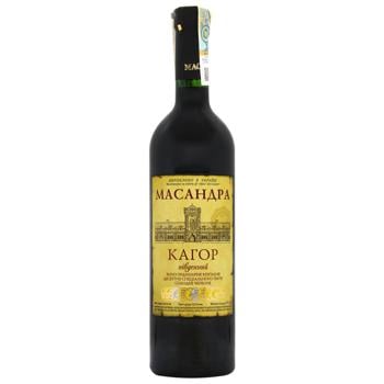 Massandra Kagor Southern Red Sweet Dessert Strong Wine 16% 0.75l - buy, prices for Supermarket "Kharkiv" - photo 1