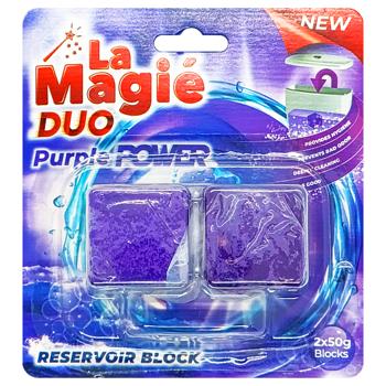 La Magie Purple Power Toilet Block 50g*2pcs - buy, prices for Tavria V - photo 1