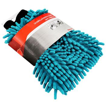 Auchan Blue Glove for Car Washing - buy, prices for Auchan - photo 1