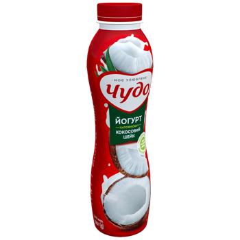 Chudo Coconut Shake Yogurt 2.8% 520g - buy, prices for NOVUS - photo 2