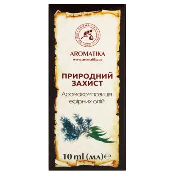 Aromatica Natural Protection Essential Oils Aromatic Composition 10ml - buy, prices for ULTRAMARKET - photo 2