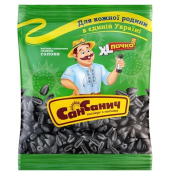 San Sanych Roasted Salted Sunflower Seeds 175g