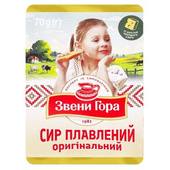 Сир плавлений Звени Гора Оригінальний 36% 70г - купити, ціни на КОСМОС - фото 2