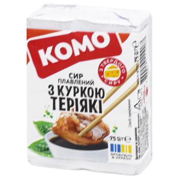 Komo Processed Cheese with Teriyaki Chicken 40% 75g - buy, prices for - photo 3