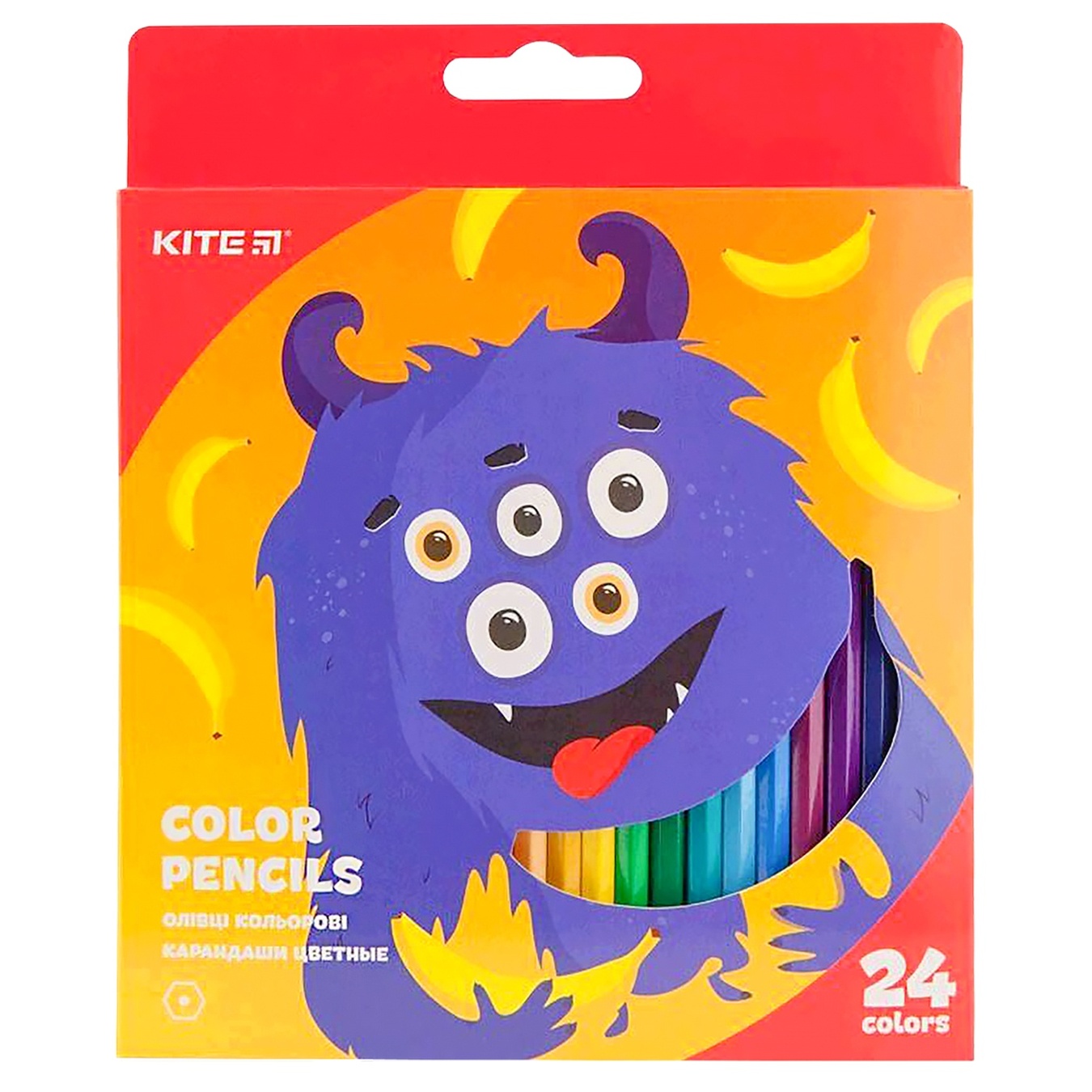 

Карандаши Kite цветные 24шт