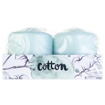 Actuel Cotton Candles 4pc*3.5х4.5cm - buy, prices for Auchan - photo 1