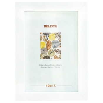 Velista White Frame 10x15cm - buy, prices for - photo 1