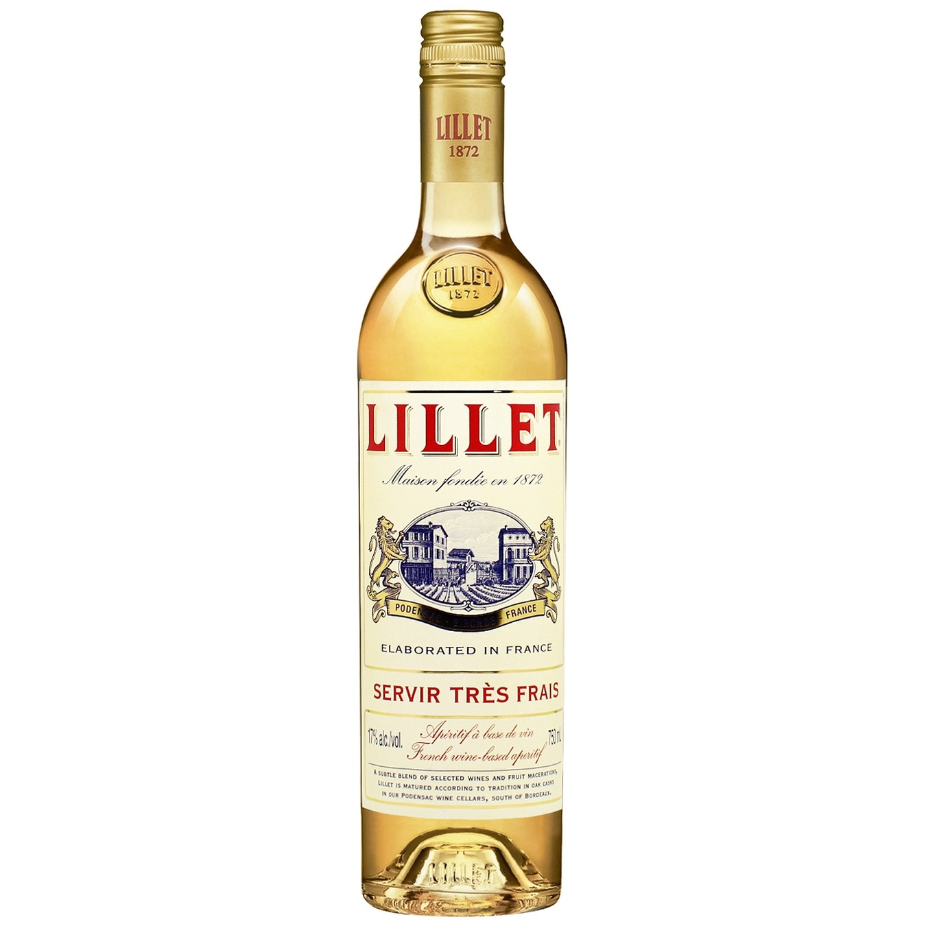 

Аперитив на основе вина Lillet Blanc 17% 0,75л